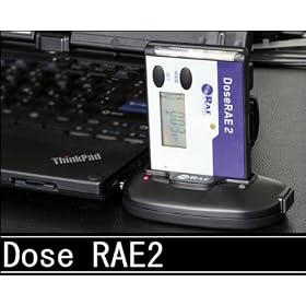 PC�ɐڑ��\�IDoseRAE2 PRM-1200���ː������