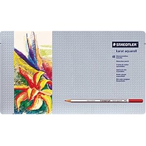 【クリックで詳細表示】ステッドラー カラト水彩色鉛筆48色セット 125 M48