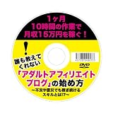 1����10���Ԃ̍�ƂŌ���15���~���҂�! �N�������Ă���Ȃ��u�A�_���g�A�t�B���G�C�g�u���O�v�̎n�ߕ� ~�s����k�Ђł��҂�������X�L���Ƃ�!?~[DVD-ROM]�ё�n�ɂ��