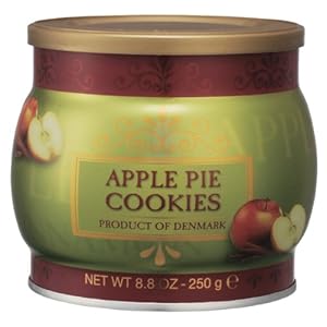 【クリックで詳細表示】コペンハーゲン アップルパイクッキー 250g