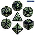 Call of Cthulhu Official CoC Dice Set (�R�[���I�u�N�g�D���t �_�C�X�Z�b�g �u���b�N���O���[��)