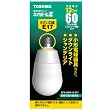 TOSHIBA �l�I�{�[��Z A�` 60W�^�C�vE17���� �����F EFA15EN/13-E17