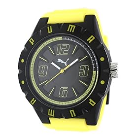 PUMA TIME �v�[�} �����Y ���f�B�[�X �f�W�^�� �A�i���O �X�|�[�c �r���v PU910811004 �������K�i(�A�i���O �u���b�N �C�G���[)