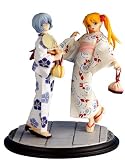  新世紀エヴァンゲリオン 2007 レイ・アスカ 夏 (1/8スケールコールドキャスト塗装済み完成品)