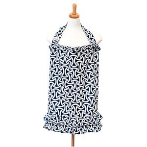 【クリックで詳細表示】ベベオレ HooterHiders フリル付きナーシングカバー CamdenLock 綿100％ hh0202： ベビー＆マタニティ