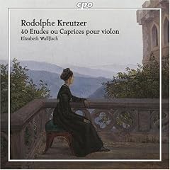 �N���C�c�F��:���@�C�I�����̂��߂�40�̃G�`���[�h�Ɗ�z��(Kreutzer:40 Etudes pour violon)