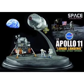 DRAGON NASA �A�|��11�� CSM (�i�ߑD/�@�B�D)&�������D w/���ʃx�[�X  (1/72�X�P�[�� �h���ϊ����i)