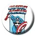 �sMARVEL/CAPTAIN AMEDRICA�iRETRO�j�t1�C���`�ʃo�b�W ���A���R�~�t�@�b�V�����O�b�Y�ʔ́�