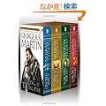 George R. R. Martin's A Game of Thrones 4-Book Boxed Set: A Game of Thrones, A Clash of Kings, A Storm of Swords, and A Feast for Crows (A Song of Ice and Fire)