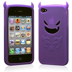 �y�i���ۏ؁z�u�S11�F�v�V�o��iPhone 4 �����@�V���R���P�[�X �_�b�N�p�[�v��  Silicone Case For iPhone 4  �@�t���ی�t�B�����@USB�[�d�P�[�u���t(397-11)