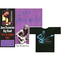 Jaco Pastorius Big Band-Live in Japan 1982 (DVD) + Original T Shirts(�F: �u���[)