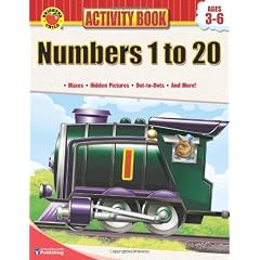 Numbers 1 to 20: Ages 3-6 (Brighten Child: Activity Book)