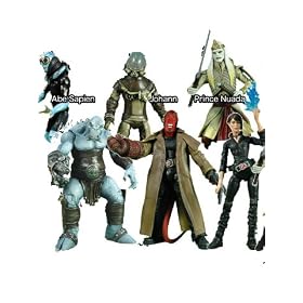 Hellboy 2 The Golden Army - 7 Inch Action Figure (Set of 6)