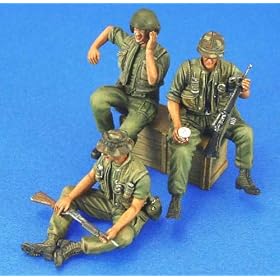 �A�����J�R AFV�N���[�Z�b�g�@�x�g�i�� 1:35�@US AFV Crew set (Vietnam)[LF0107]