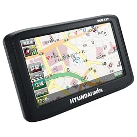 HYUNDAIINDEX 4.3�C���`���C�h�t������SD�|�[�^�u���J�[�i�r�Q�[�V���� HCN-432