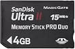 SanDisk UltraII �������[�X�e�B�b�NPRO Duo 4GB �]�����x15MB/Sec SDMSPDH-004G-J61