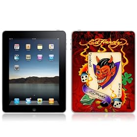Music Skins iPad �p�t�B���� �t���ی�t�B����  Ed Hardy - Joker  iPad   MSIPAD0296