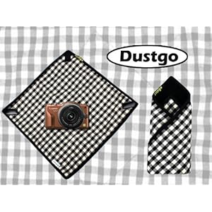 【クリックで詳細表示】コンパクトカメラ用カメラふろしき・カバー チェック30cm＊30cm