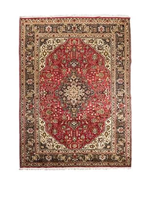 QURAMA Teppich Persian Tabriz braun/rot/mehrfarbig