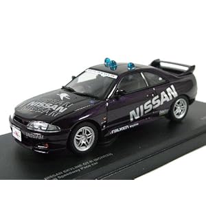 【クリックでお店のこの商品のページへ】1/43 ニッサン スカイライン GT-R 富士ペースカー パープル (K03343PC)