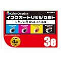 �J���[�N���G�[�V���� CANON BCI-3E 4MP�݊� (�u���b�N�E�C�G���[�E�}�[���^�E�V�A��) NIC-3E4PACK