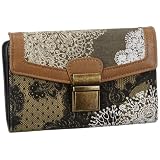 Desigual Mone Pintilla Kaki, Portefeuille