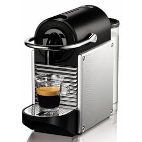 Nespresso �I�[�g�^�C�v PIXIE(�s�N�V�[) �A���~ D60AL
