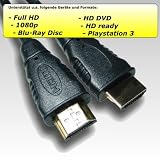  HDMI Kabel - 3m Laenge - 24 kt.vergoldet - FULL HD
