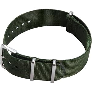 【クリックでお店のこの商品のページへ】[カシス]CASSIS TYPE NATO ナトータイプ時計ベルト 20mm グリーン ファブリック時計ベルト ＃141.601S 072 020 ： 腕時計通販 ｜ Amazon.co.jp