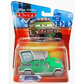 �}�e���@�f�B�Y�j�[�E�s�N�T�[�u�J�[�Y�v CARS MEGA SIZE "T.J." ���K�T�C�Y�@�h�e�B�[�W�F�C�h�@�n�}�[�@�u�[�g�L�����v