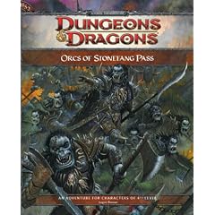 Orcs of Stonefang Pass: Adventure HS2 for 4th Edition D&D