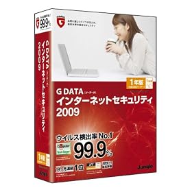 G DATA �C���^�[�l�b�g�Z�L�����e�B 2009 1�N��/1��p