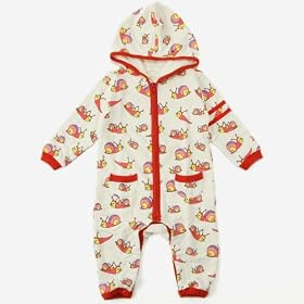 Mademoiselle papillon Snail Hoody Zip Up All in One