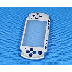 ���^PSP2000�p�@Replacement�t�F�C�X�v���[�g�@�J���[�F�V���o�[-543844
