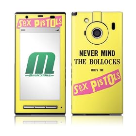 MusicSkins  Regza Phone(IS04) �p�t���ی�t�B����  Sex Pistols - Bollocks  Regza Phone(IS04)  MSIS40260