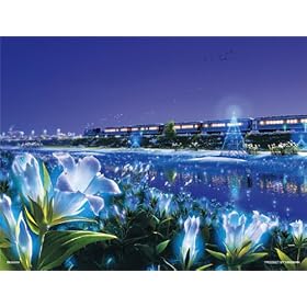 �W�O�\�[�p�Y�� �v�`2 �{�򌫎� ��͓S���̖� The Celestial Railroad by KAGAYA 500�X���[���s�[�X �H�̌y�֓S�� (16.5cm�~21.5cm�A�Ή��p�l��:�v�`2��p)