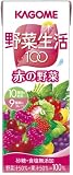  (お徳用ボックス) 野菜生活100 赤の野菜 200ml×24本