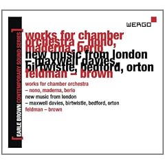 Earle Brown Contemporary Sound Series 2