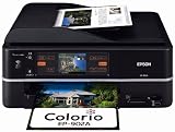 EPSON Colorio �C���N�W�F�b�g�����@ EP-902A �L���E����LAN�W������ �^�b�`�p�l���t�� �O�ʓ�i���� 6�F�����C���N