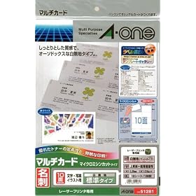 �G�[���� �}���`�J�[�h ���[�U�[�v�����^��p �����n A4�� 10�� ���h�T�C�Y 10�V�[�g(100��) 51281