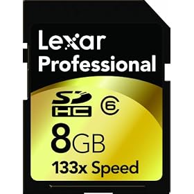 Lexar SDHC�J�[�h Professional 8GB SDHC8GB-133-850