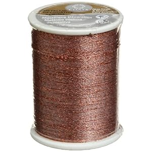 【クリックで詳細表示】COATS デュアルデューティ メタリックヤーンART.D62/803銅