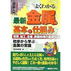 【クリックで詳細表示】図解入門 よくわかる最新金属の基本と仕組み―性質、加工、生産、表面処理の基礎知識 初歩から学ぶ金属の常識 (How‐nual Visual Guide Book) [単行本]