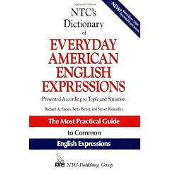 NTC's Dictionary of Everyday American English Expressions (McGraw-Hill ESL References)