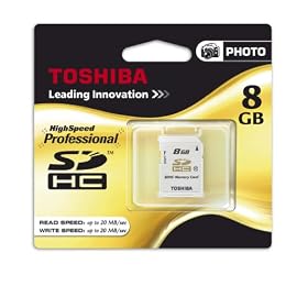 ���� TOSHIBA SDHC 8GB �N���X10 ���s�A���i �C�O�p�b�P�[�W�i