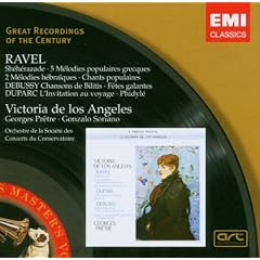 Melodies De Ravel, Debussy Et Duparc - Soriano, Pr