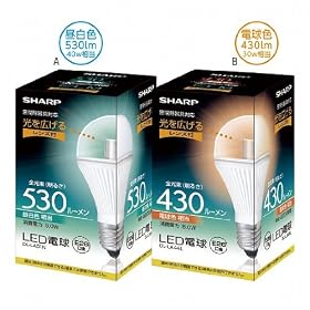 SHARP LED�d��ELM E26������ʓd���^�C�v�@�d���F30W���� DL-LA44L