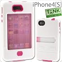 Case-mate iPhone 4/4S用 ミリタリーグレードケース タンク (ホワイト/ピンク) CM016805