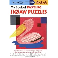 My Book of Pasting: Jigsaw Puzzles: Ages 4-5-6 (Kumon Workbooks)