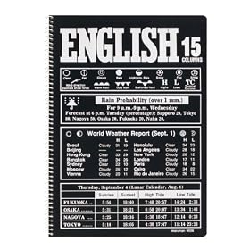 B5 �X�p�C�����m�[�g �p�K���r 15 N526-05